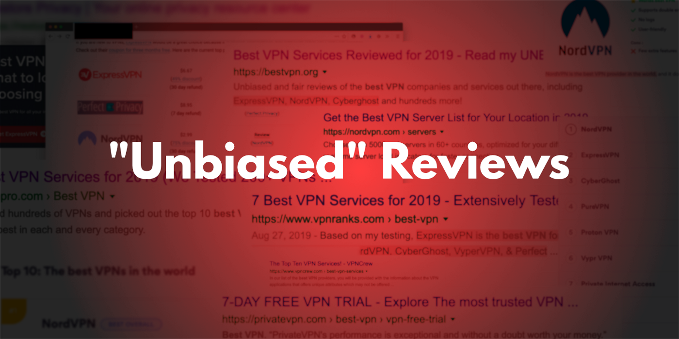 The Trouble With VPN and Privacy Review Sites