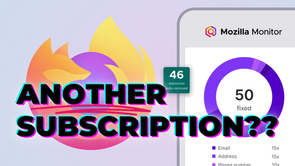 Mozilla is Taking on Data Brokers with Monitor Plus