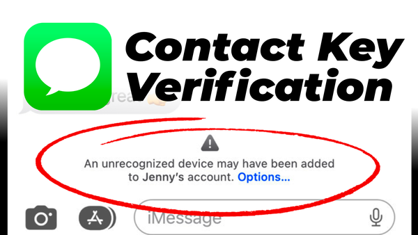 Contact Key Verification has finally arrived in iOS 17.2